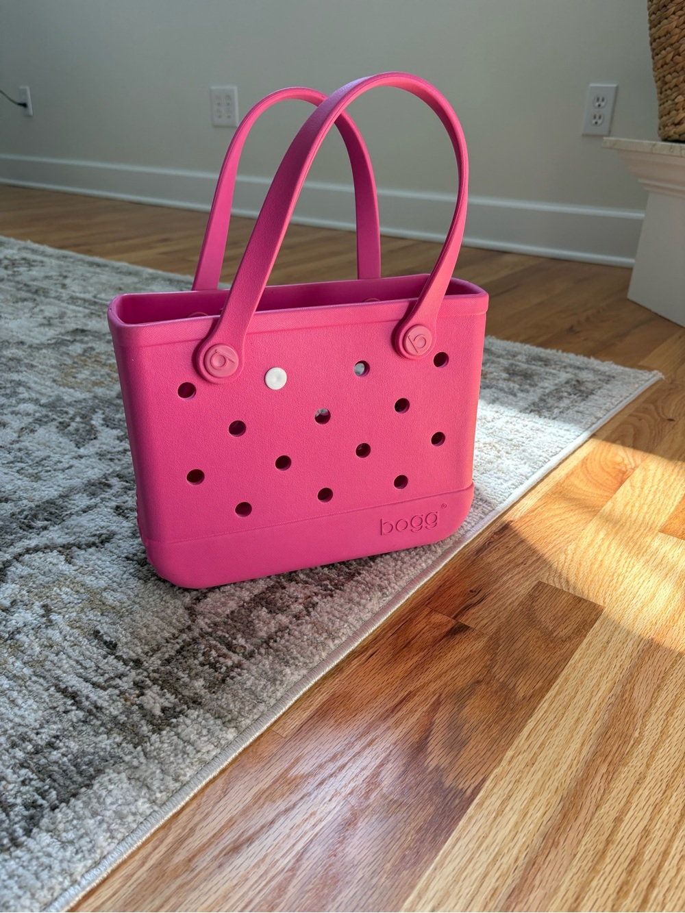Pink Girls Bogg Bag - The Biddy size (small), barely used!